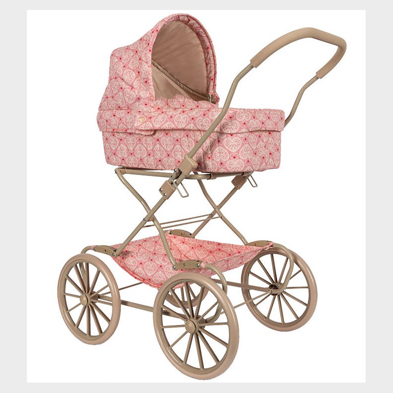 Konges Sljd Dukkevogn - Lacy Pink