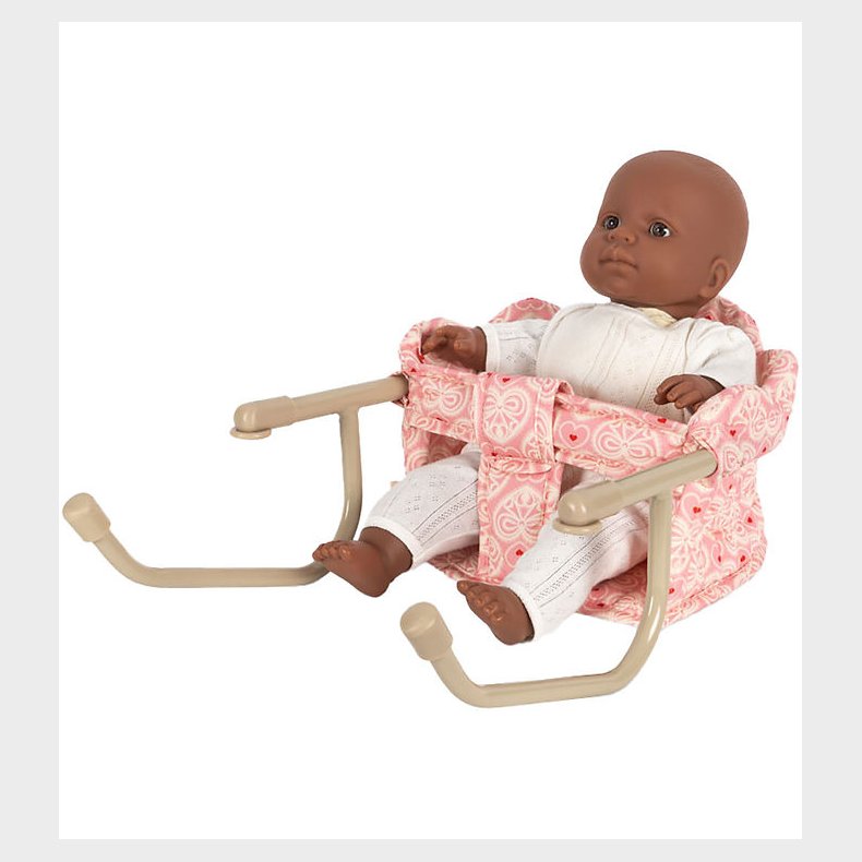 Konges Sljd Dukke Bordstol - Lacy Pink