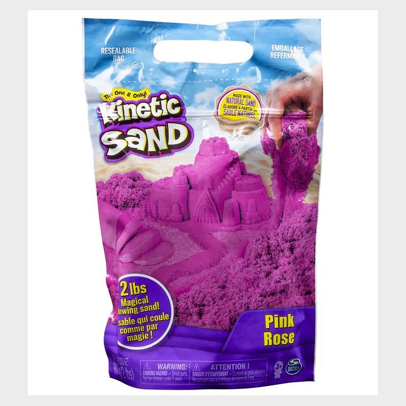 Kinetic Sand Strandsand - 900 gram - Pink/Rosa