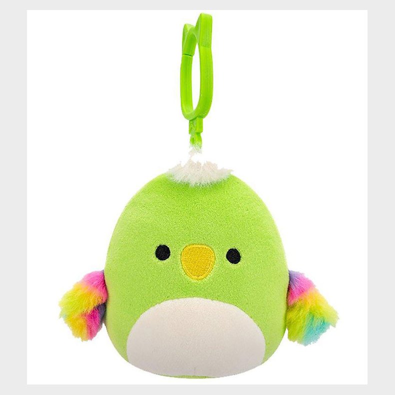 Squishmallows Bamse - 9 cm - Wolfe - Clip On