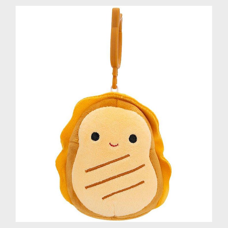 Squishmallows Bamse - 9 cm - Lil Gouda - Clip On
