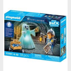 Playmobil Novelmore - Ghost And Novelmore Knight - 71797 - 18 De