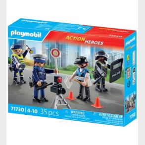 Playmobil Police Figures Set - 71730 - 35 Dele