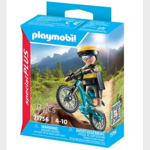 Playmobil SpecialPlus - Mountain Biker - 71756 - 10 Dele