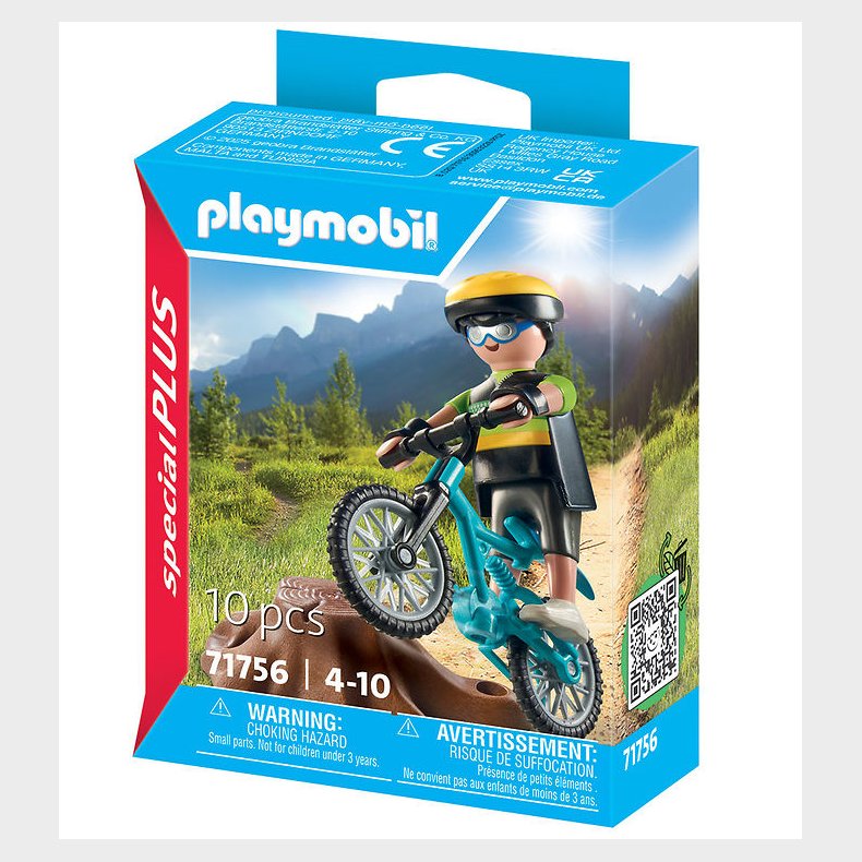 Playmobil SpecialPlus - Mountain Biker - 71756 - 10 Dele