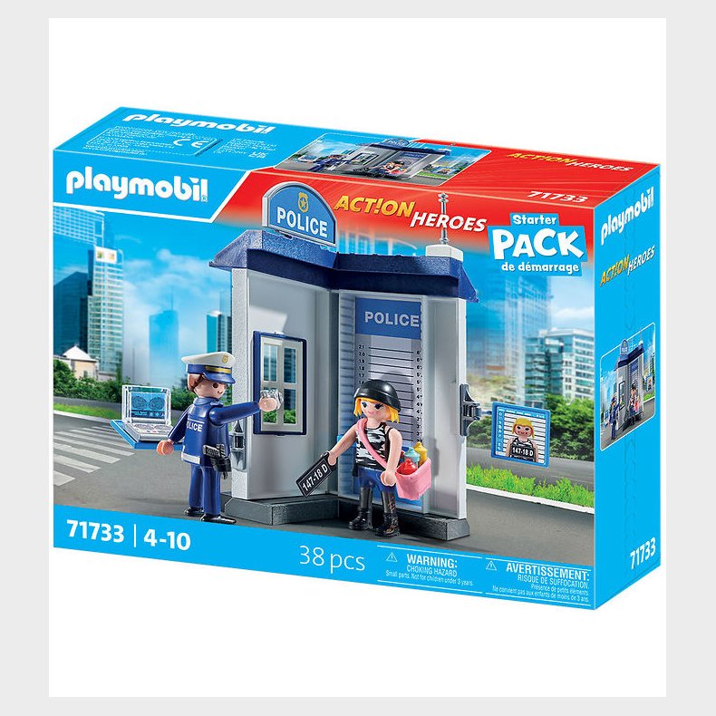 Playmobil Action Heroes - Police Room - 71733 - 38 Dele