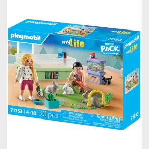 Playmobil My Life - Rabbit Family
