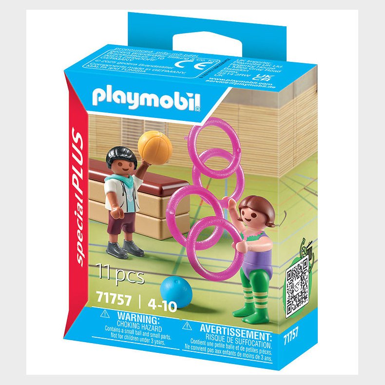 Playmobil SpecialPlus - Gymnasts - 71757 - 11 Dele