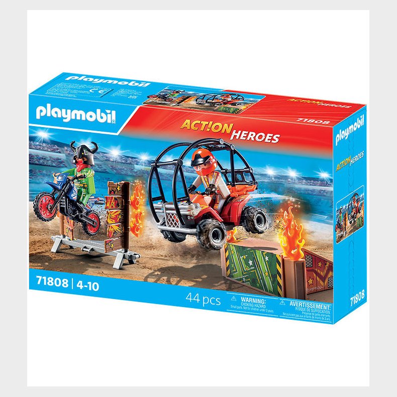Playmobil Action Heroes - Stunt Show - 71808 - 44 Dele