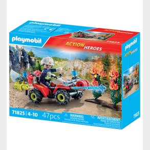 Playmobil Action Heroes - Firefighting Quad - 71825 - 47 Dele
