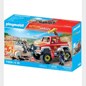 Playmobil Action Heroes - Firefighting Truck - 71824 - 68 Dele