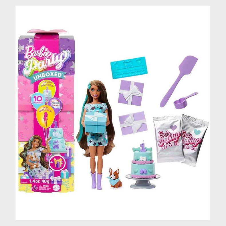 Barbie Dukke - Party Unboxed Brunette Dukke