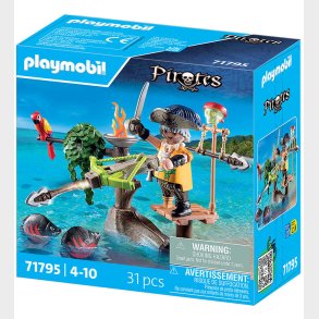 Playmobil Pirates - Pirate With Ballista - 71795 - 31 Dele