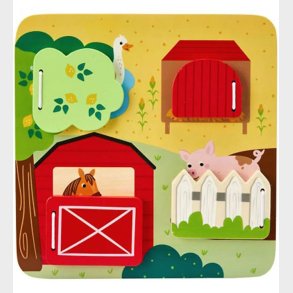 Fisher Price Aktivitetsplade - Tr - Grdsdyr