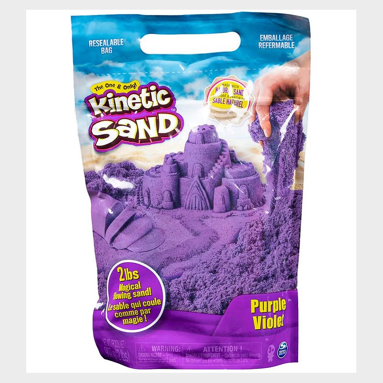 Kinetic Sand Strandsand - 907 gram - Neon Purple