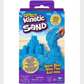 Kinetic Sand Strandsand - 227 gram - Neon Blue