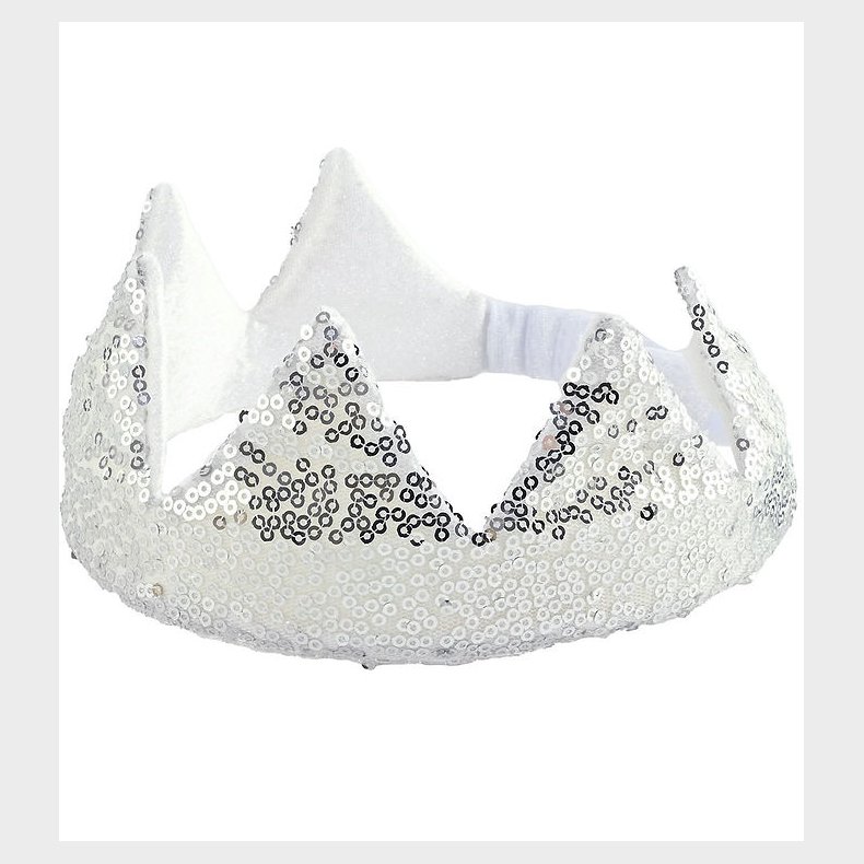 Den Goda Fen Udkldning - Crown Silver Sequin