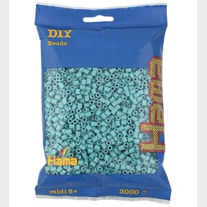 Hama Midi Perler - 3000 stk. - 113 Aqua