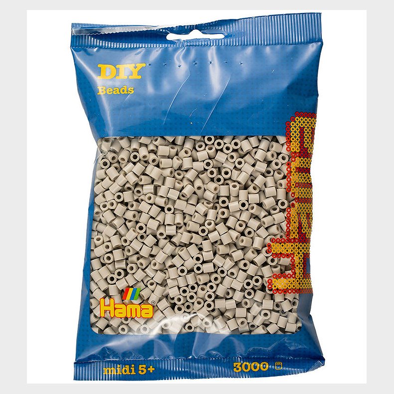 Hama Midi Perler - 3000 stk. - 109 Skyet Gr