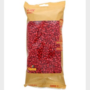 Hama Midi Perler - 6000 stk. - 114 Kirsebrrd