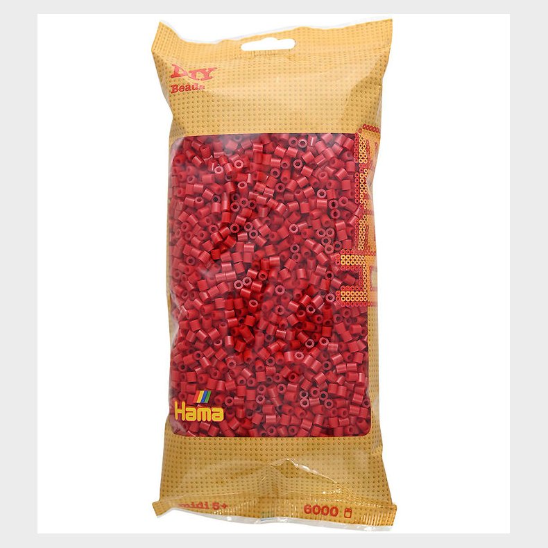 Hama Midi Perler - 6000 stk. - 114 Kirsebrrd