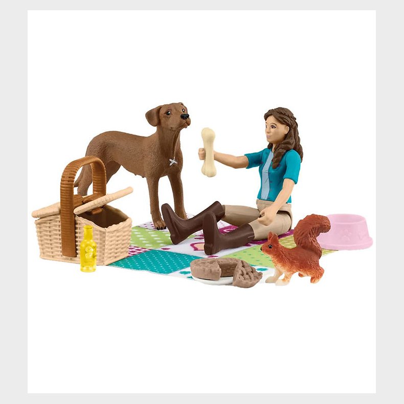 Schleich Pocket Set - Picnic Med Lisa - 42746