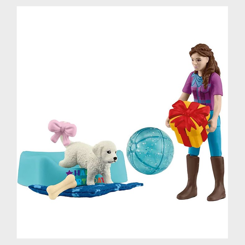 Schleich Pocket Set - Fdselsdagsfest Med Lisa - 42744
