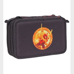 LEGO Ninjago Penalhus m. Indhold - Dragon Energy - Sort