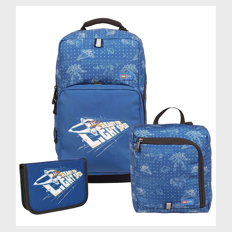 LEGO City Skoletaskest - Space Explorer - Bl