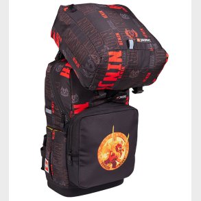 LEGO Ninjago Skoletaske - Dragon Energy - Sort