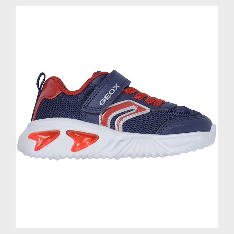 Geox Blinkesko - J Assister - Navy/Red