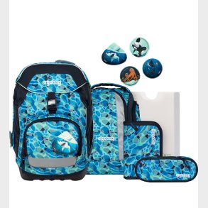 Ergobag Skoletaskest - Ocean DiveBear