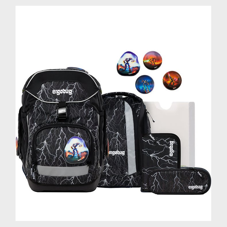 Ergobag Skoletaskest - Pack - Super ReflectBear