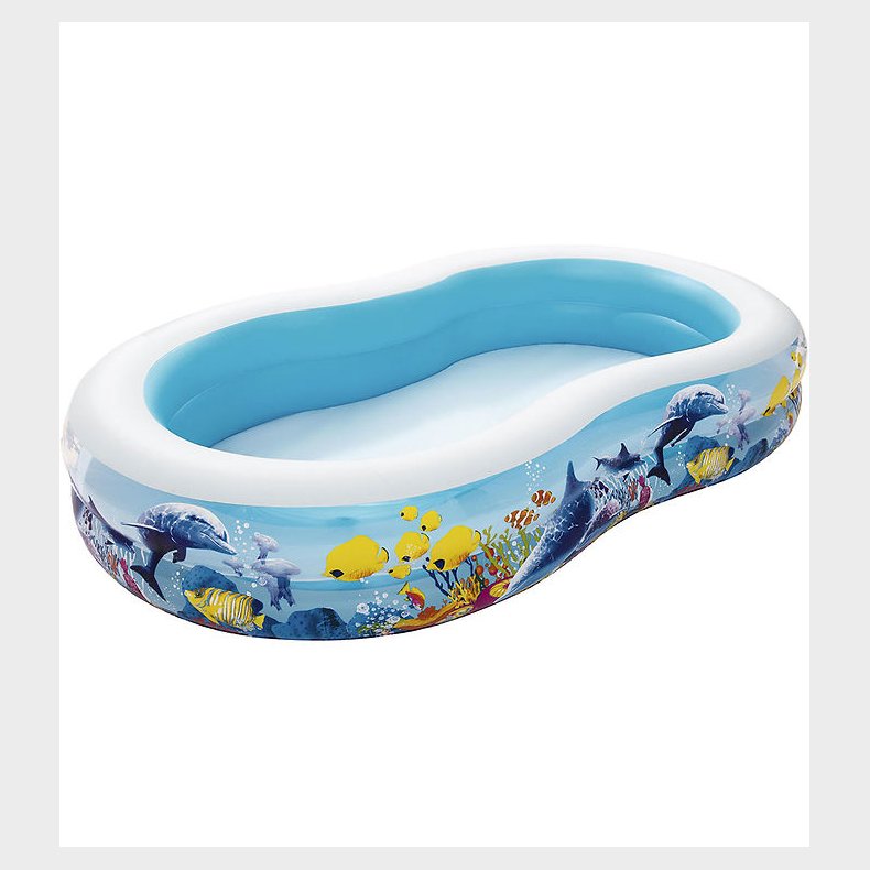 Bestway Badebassin - Fish 'N Friends - 2,62m x 1,57m