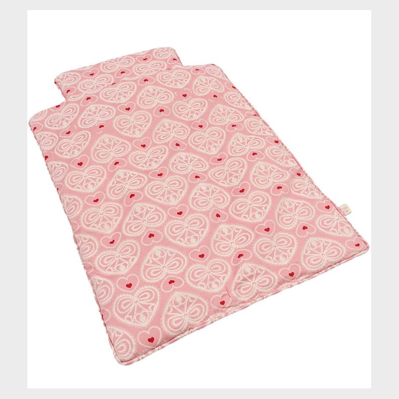 Konges Sljd Dukkesengetj - Lacy Pink