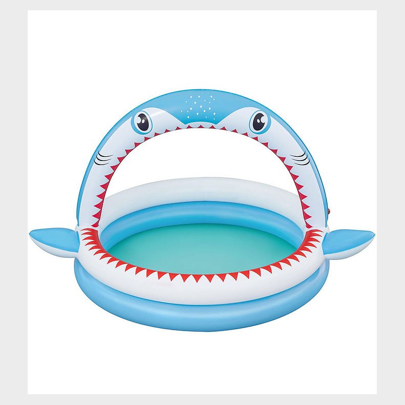 Bestway Badebassin - Sharktastic - 1,63m x 1,27m