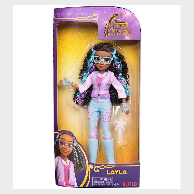 Unicorn Academy Dukke - 24 cm - Layla