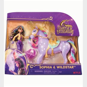 Unicorn Academy Legetjsfigurer - 13,5 cm - Sophia & Wildstar