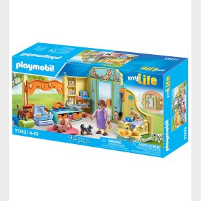 Playmobil MyLife - Hvalpeplejecenter - 71743 - 94 Dele