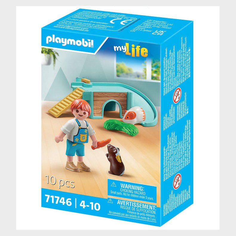 Playmobil MyLife - Marsvinehus - 71746 - 10 Dele