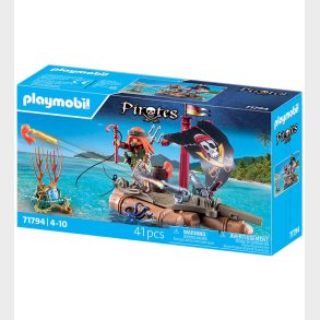 Playmobil Pirates - Piratflde med Skat - 71794 - 41 Dele