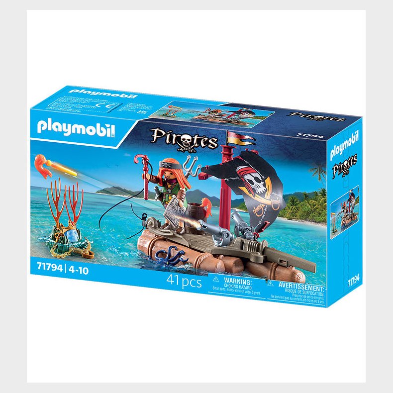 Playmobil Pirates - Piratflde med Skat - 71794 - 41 Dele