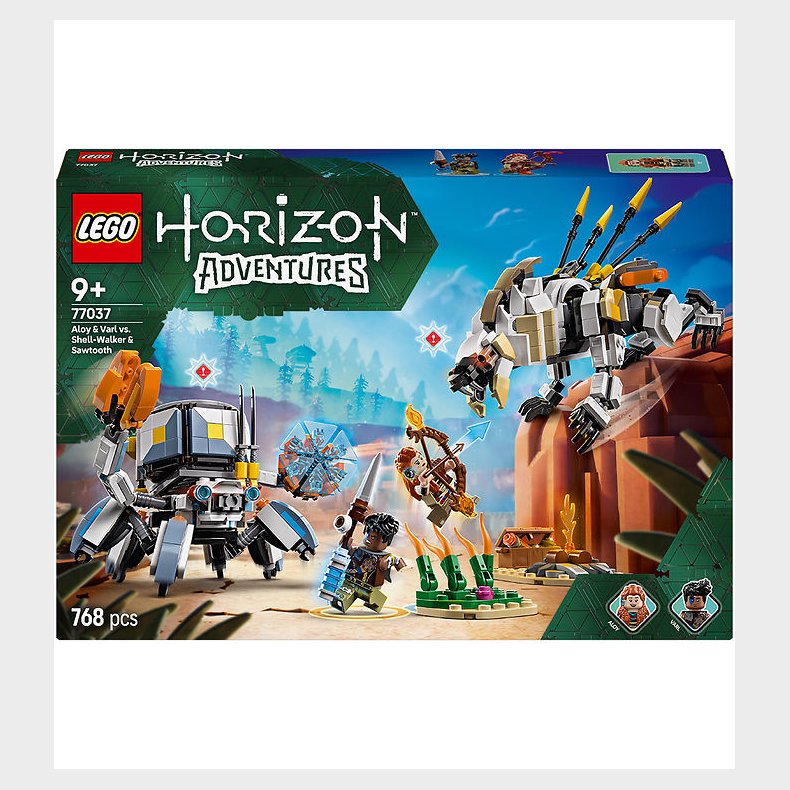 LEGO Horizon Adventures - Aloy Og Varl 77037 - 768 Dele