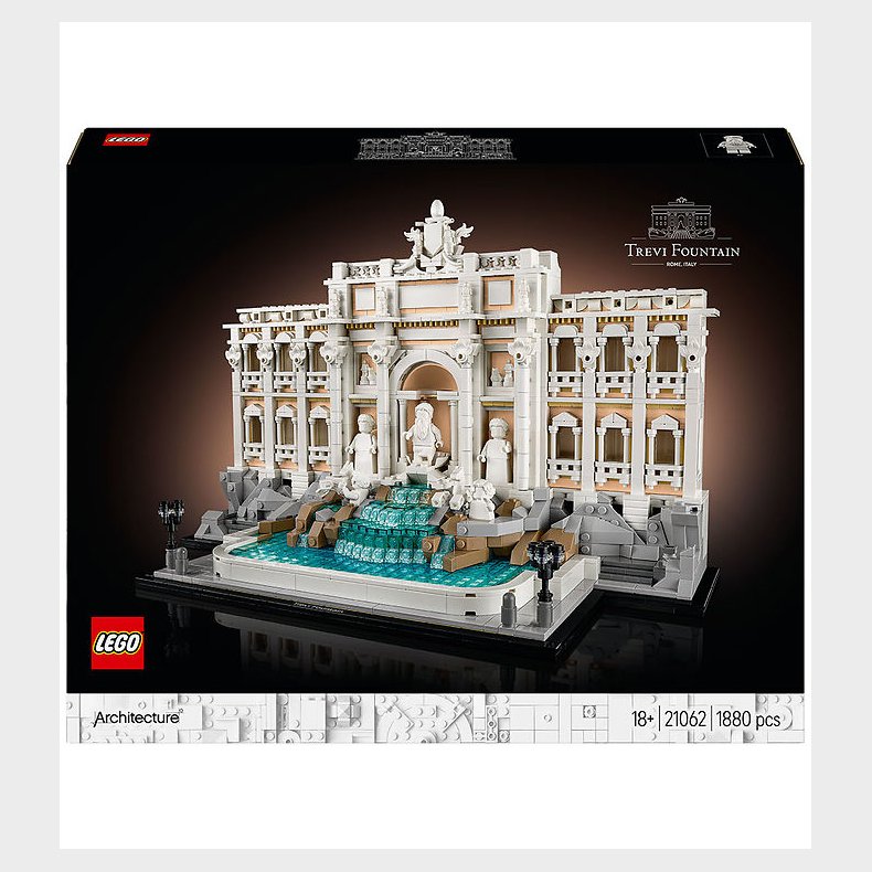LEGO Architecture - Trevi-Fontnen 21062 - 1880 Dele