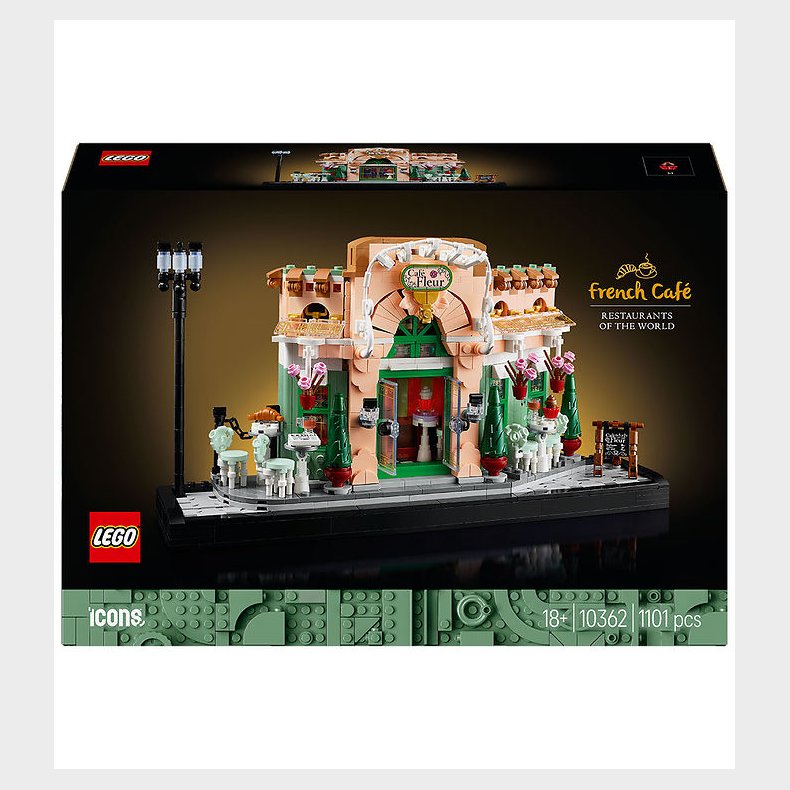 LEGO Icons - Fransk Caf 10362 - 1101 Dele