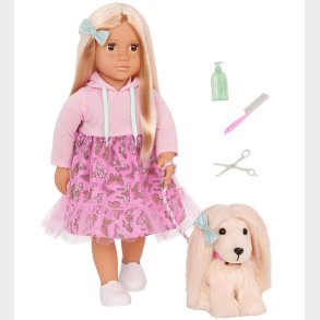 Our Generation Dukke - Hattie m. Hund