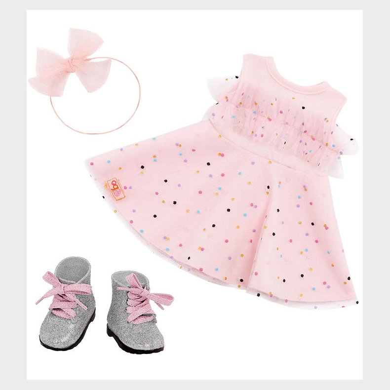 Our Generation Dukketj - Kjole Og Stvler