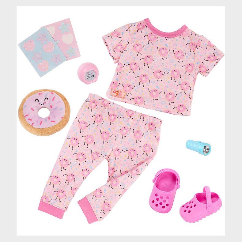 Our Generation Dukketj - Deluxe Pyjamas Donut