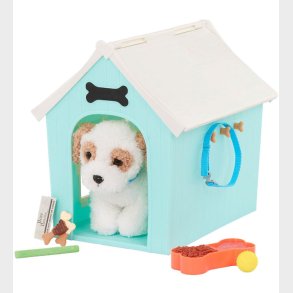 Our Generation Hundehus m. Hund