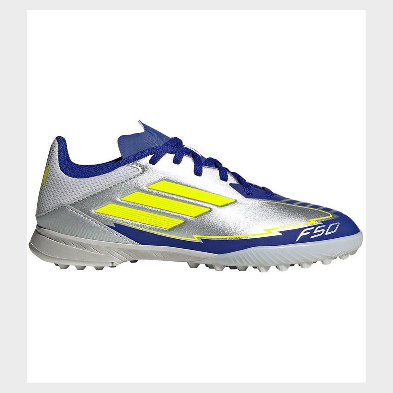 adidas Performance fodboldstvler - F50 League TF J Messi - Silv
